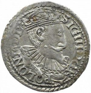 Sigismund III Vasa, trojak 1598 MDL●:, Olkusz