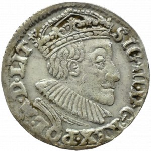 Sigismund III Vasa, trojak 1589 ID, Olkusz RARE