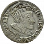 Zygmunt III Waza, trojak 1589 ID, Olkusz RZADKI
