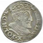 Zygmunt III Waza, trojak 1592 Olkusz, PEŁNA DATA, RZADKI