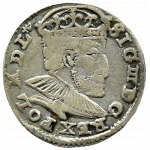 Zygmunt III Waza, trojak 1591 IF, Olkusz
