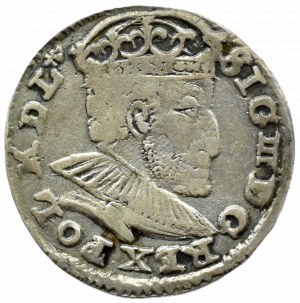 Sigismund III Vasa, trojak 1591 IF, Olkusz