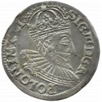 Zygmunt III Waza, trojak 1592 IF, Olkusz, SKRÓCONA DATA