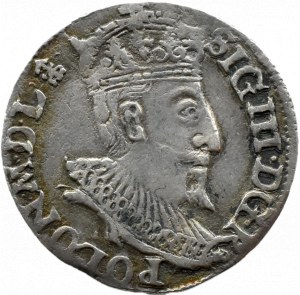 Sigismund III Vasa, trojak 1595 IF, Olkusz