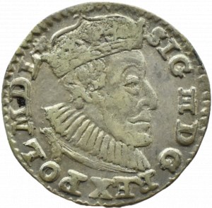 Sigismund III Vasa, trojak 1591 IF, Olkusz