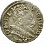 Zygmunt III Waza, trojak 1595, Wilno, CHALECKI