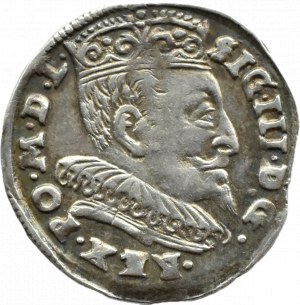Sigismund III Vasa, trojak 1594, Vilnius, CHALECKI