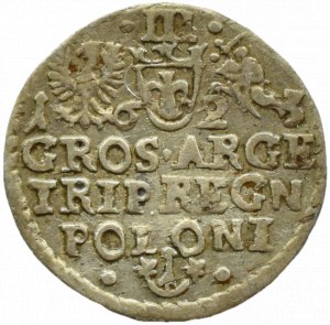 Sigismund III Vasa, trojak 1623, Cracow, POCHYLE SIX