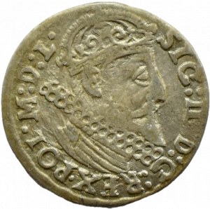 Sigismund III Vasa, trojak 1624, Krakow