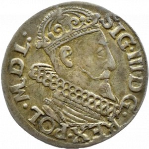 Sigismund III Vasa, trojak 1618, Cracow, VERY BEAUTIFUL