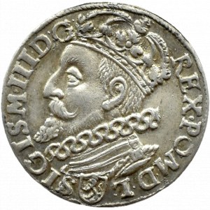 Sigismund III Vasa, trojak 1601, Cracow, HEAD LEFT