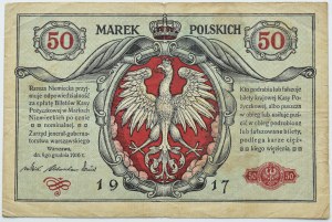 General Government, 50 marks 1916 