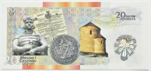 Cieszyn, 20 Cieszyn Piasts 2010, UNC