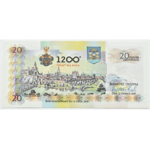 Cieszyn, 20 Piastów Cieszyńskich 2010, UNC