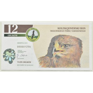Banknot Magurskiego Parku Narodowego, 12 Orlików, Krempna 2010