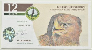 Magura National Park banknote, 12 Eagles, Krempna 2010