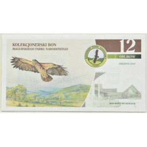 Banknot Magurskiego Parku Narodowego, 12 Orlików, Krempna 2010