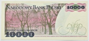 People's Republic of Poland, St. Wyspianski, 10,000 gold 1987, R series, UNC