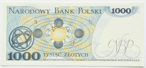 PRL, M. Copernicus, 1000 gold 1975, series AY, Warsaw, UNC
