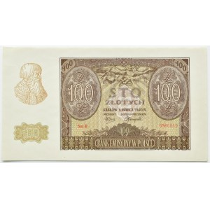 Generalna Gubernia, 100 złotych 1940, seria B, fałszerstwo ZWZ