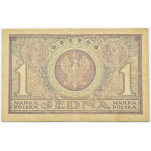 II RP, 1 Mark 1919, Reihe IBF