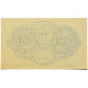 II RP, 100 marks 1919, Ser. AH 722636, NBP REPRODUCTION