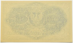 II RP, 100 marks 1919, Ser. AH 722636, NBP REPRODUCTION