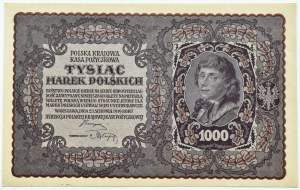 II Republic, 1000 marks 1919, II series A - type 4, UNC