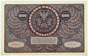 II Republic, 1000 marks 1919, II series A - type 4, UNC