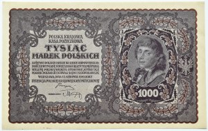 II Republic, 1000 marks 1919, II series A - type 4, UNC