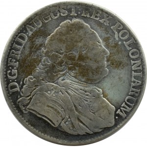 August III Sas, 1/3 toliarov (dva zlaté) 1752 FWóF, Drážďany