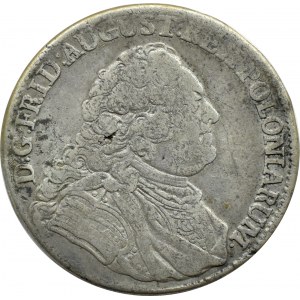 August III Sas, 1/3 talara (dwuzłotówka) 1751 FWóF, Drezno