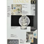 PWPW, Album do banknotu testowego 400 złotych 1996 Zygmunt III Waza - AB - UNC