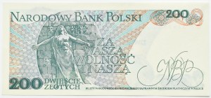 PRL, J. Dabrowski, 200 zloty 1986, DB series, Warsaw, UNC