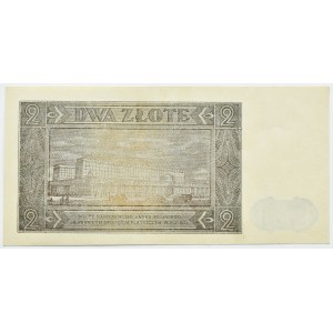 RP, 2 złote 1948, seria AH, Warszawa, UNC