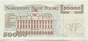 Third Republic, Stanislaw Staszic, 50,000 gold 1993, R series, UNC