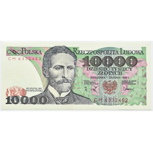 PRL, St. Wyspiański, 10 000 złotych 1988, seria CM, UNC