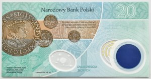 III RP, Nicolaus Copernicus, 20 zloty 2022, Warsaw, UNC