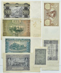 General Government, flight of banknotes 1940-1941, Krakow