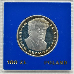PRL, 100 złotych 1977, Wł. Reymont, Warszawa, UNC