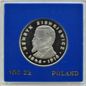 PRL, 100 zloty 1977, H. Sienkiewicz, Warsaw, UNC
