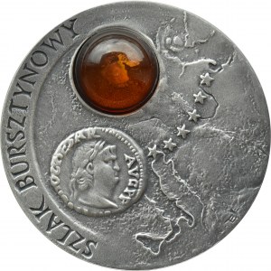 III RP, 20 gold 2001, Amber Route, Warsaw, UNC
