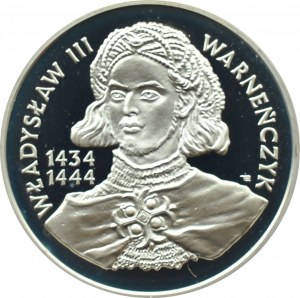 III RP, 200000 zloty 1992, Władysław Warneńczyk - bust, Warsaw, UNC