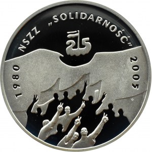 III RP, 10 złotych 2005, 25-lecie Solidarności, Warszawa, UNC