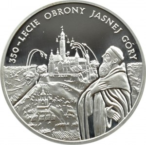 Third Republic, 20 gold 2005, 350th Anniversary of the Defense of Jasna Gora, UNC