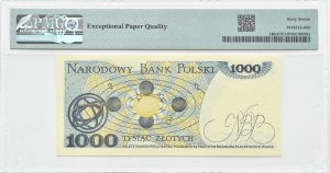 PRL, M. Kopernik, 1000 złotych 1982, seria EE, Warszawa, PMG 67 EPQ
