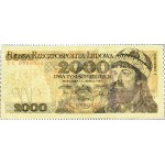 People's Republic of Poland, Mieszko I, 2000 gold 1982, CC series, SUPER NUMBER, UNC