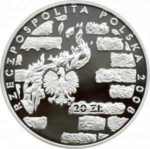 III RP, 20 PLN 2008, Ghetto, Warsaw, UNC