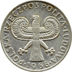 People's Republic of Poland, 10 zloty 1966, VII centuries Warsaw - Sigismund's Column, Warsaw
