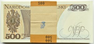 PRL, 500 zloty 1982, Warsaw, FZ series, PACZKA BANKOWA